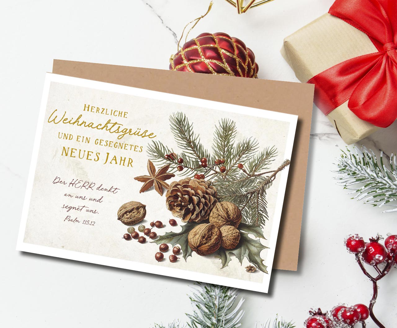 Faltkarten Weihnachtsgrüße