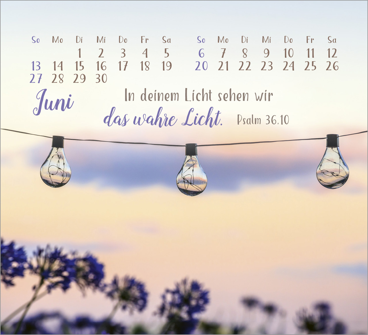 Sei gesegnet! 2027 – Tischkalender