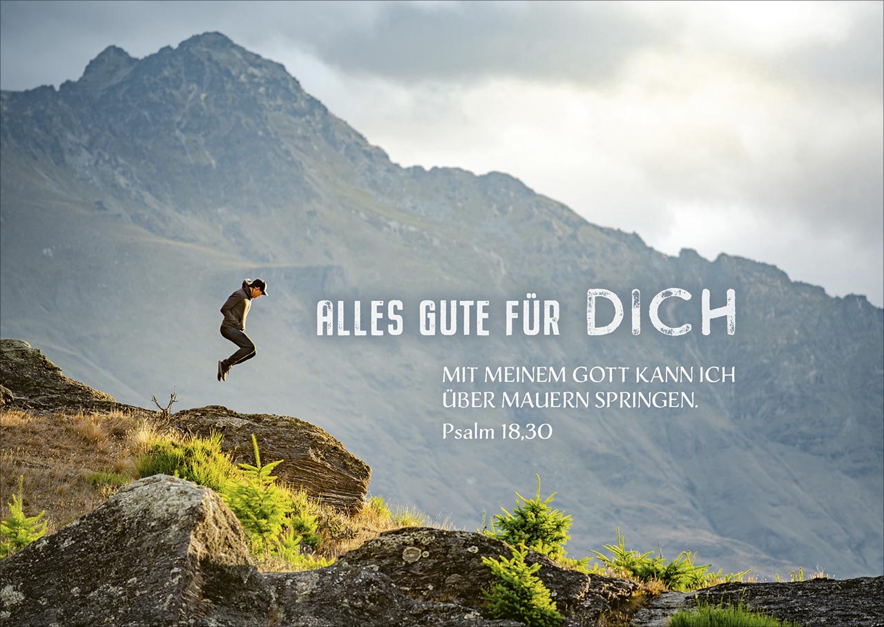 Postkartenbox Alles Gute und Gottes Segen zum Geburtstag