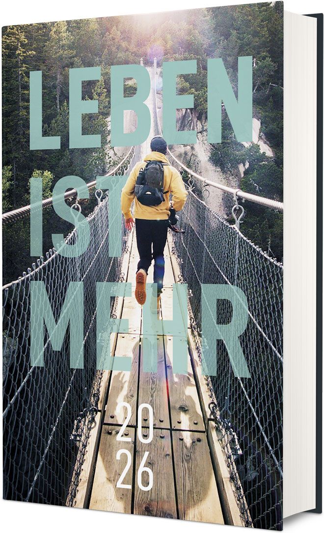 Leben ist mehr 2026 - Buchkalender Hardcover