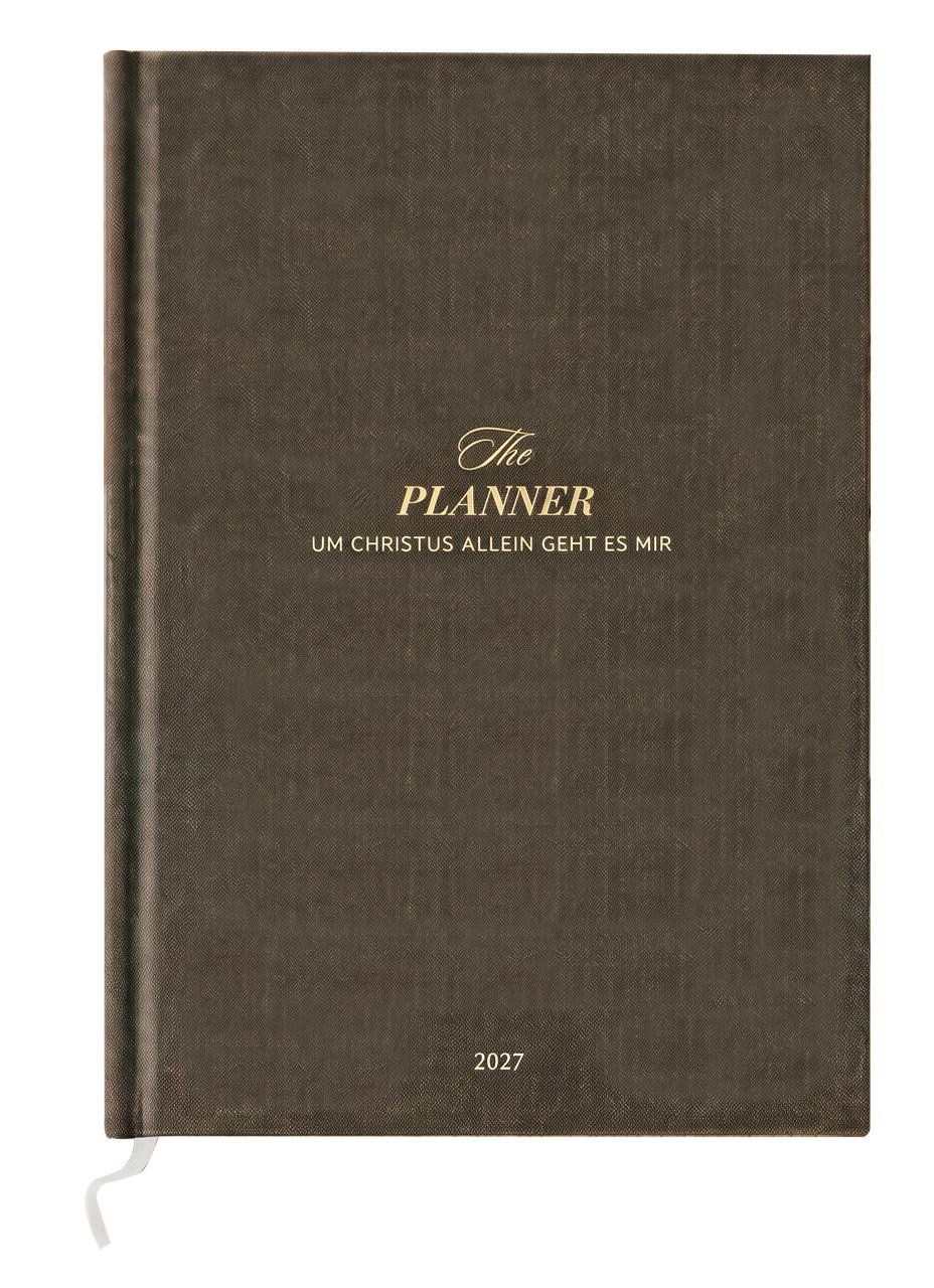 The Planner – Um Christus allein geht es mir – Journal 2027