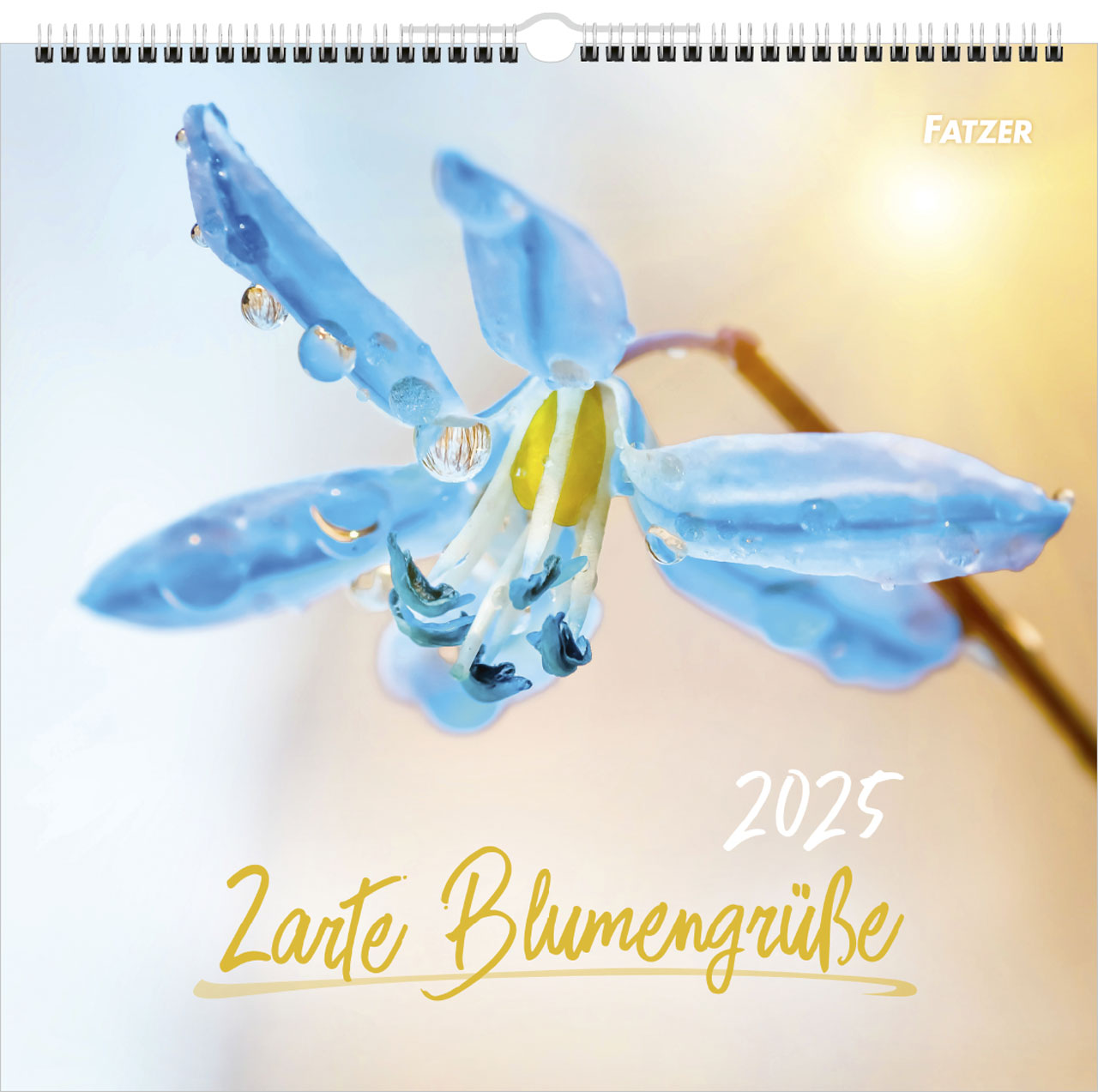 Zarte Blumengrüße Wandkalender