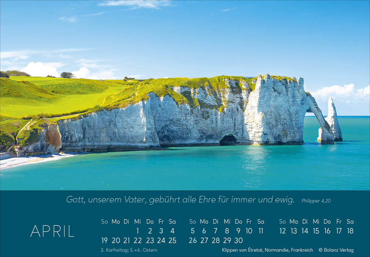 Ewigkeit in Herzen 2026 - Panoramakalender