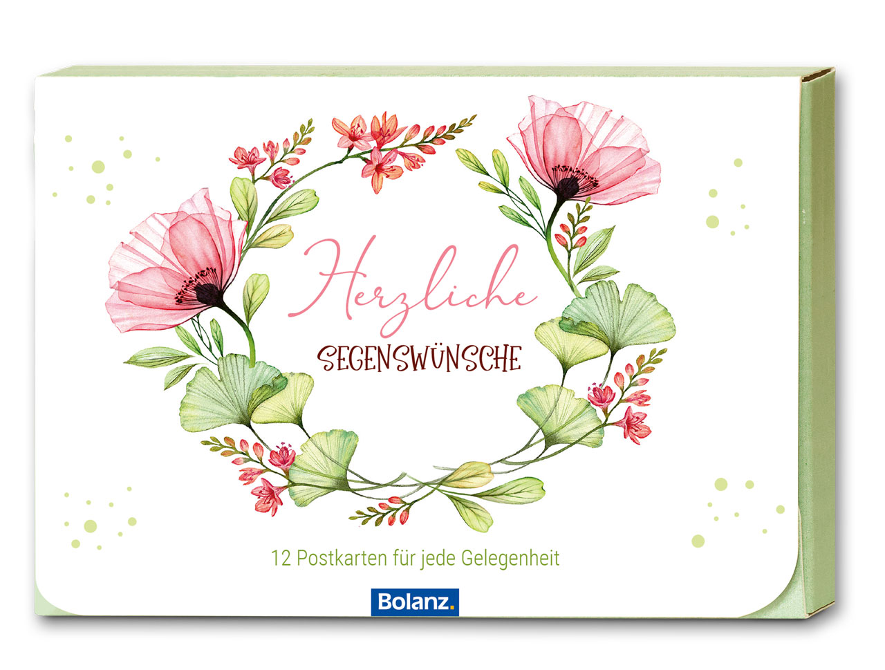 Postkartenbox Herzliche Segenswünsche