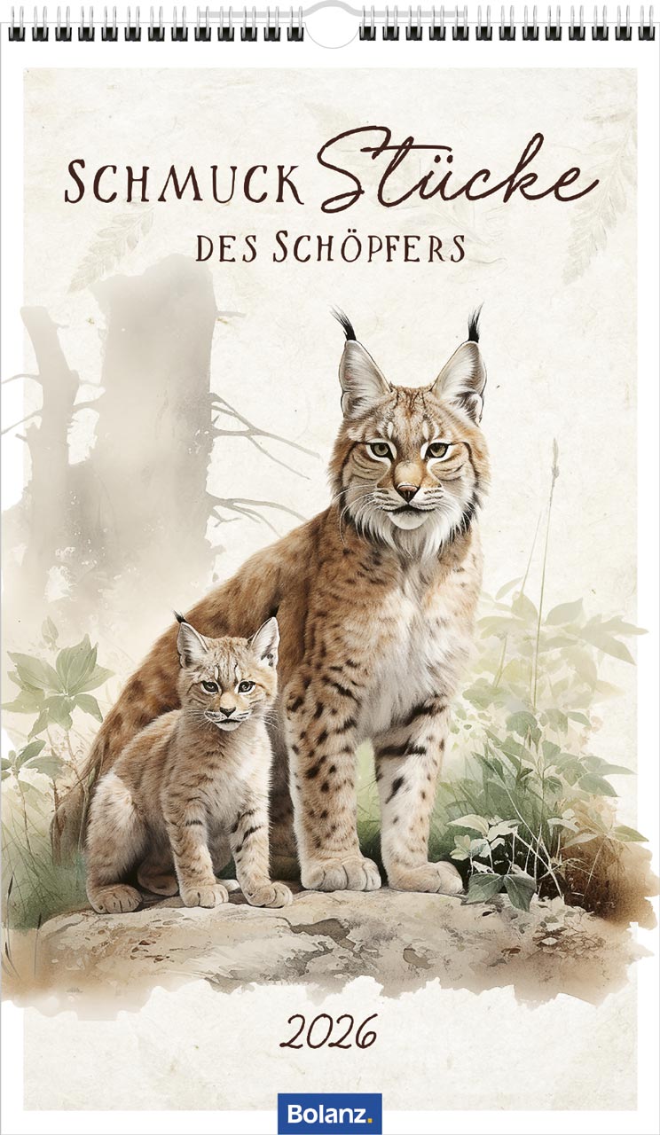 Schmuck Stücke des Schöpfers 2026 - Posterkalender