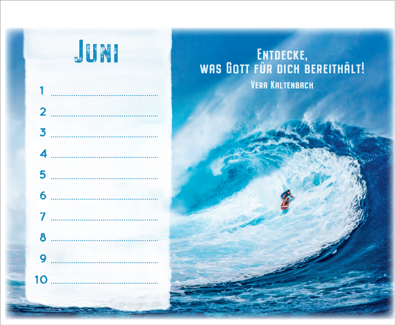 Geburtstagskalender Wo der Geist des Herrn ist