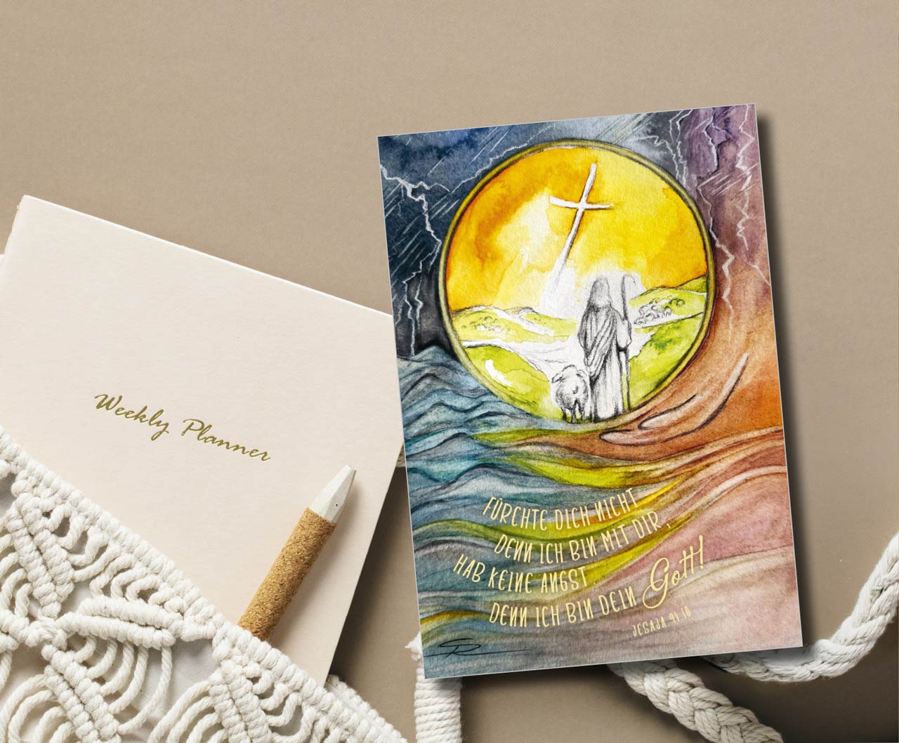 Postkarte Riedel – Jahreslosung 2027