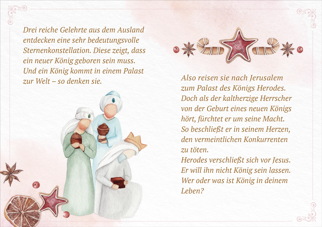 Grußheft Weihnachtsfreude