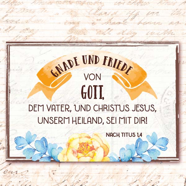 Miniaufstellbuch - Poesie der guten Gedanken