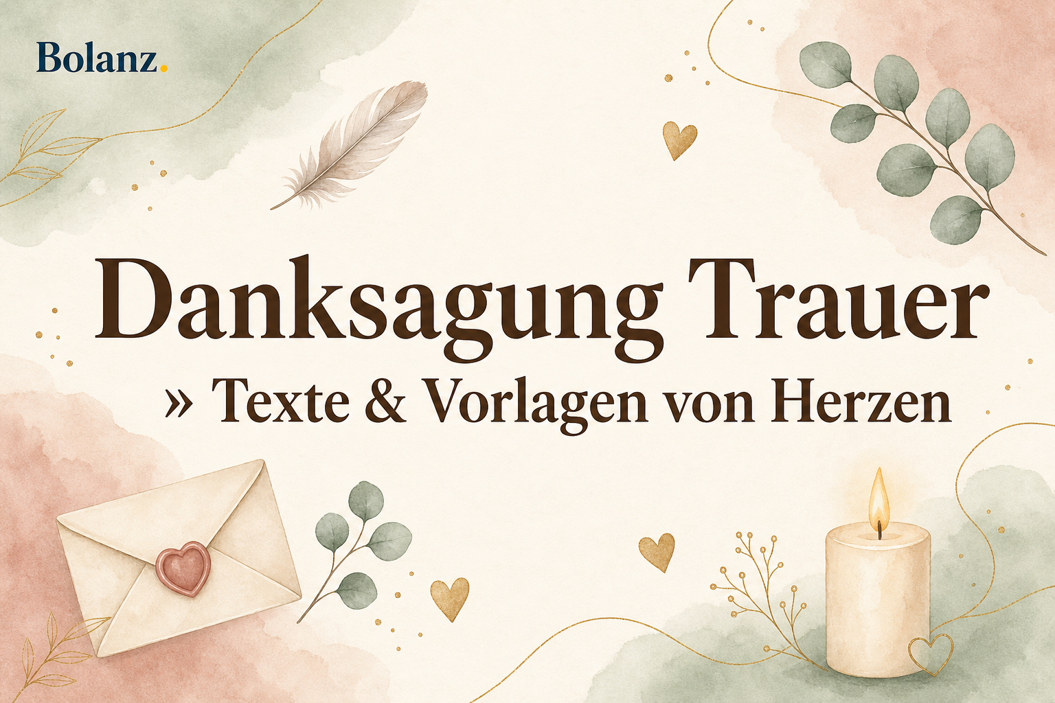 Danksagung Trauer: Texte, Vorlagen & der richtige Zeitpunkt
