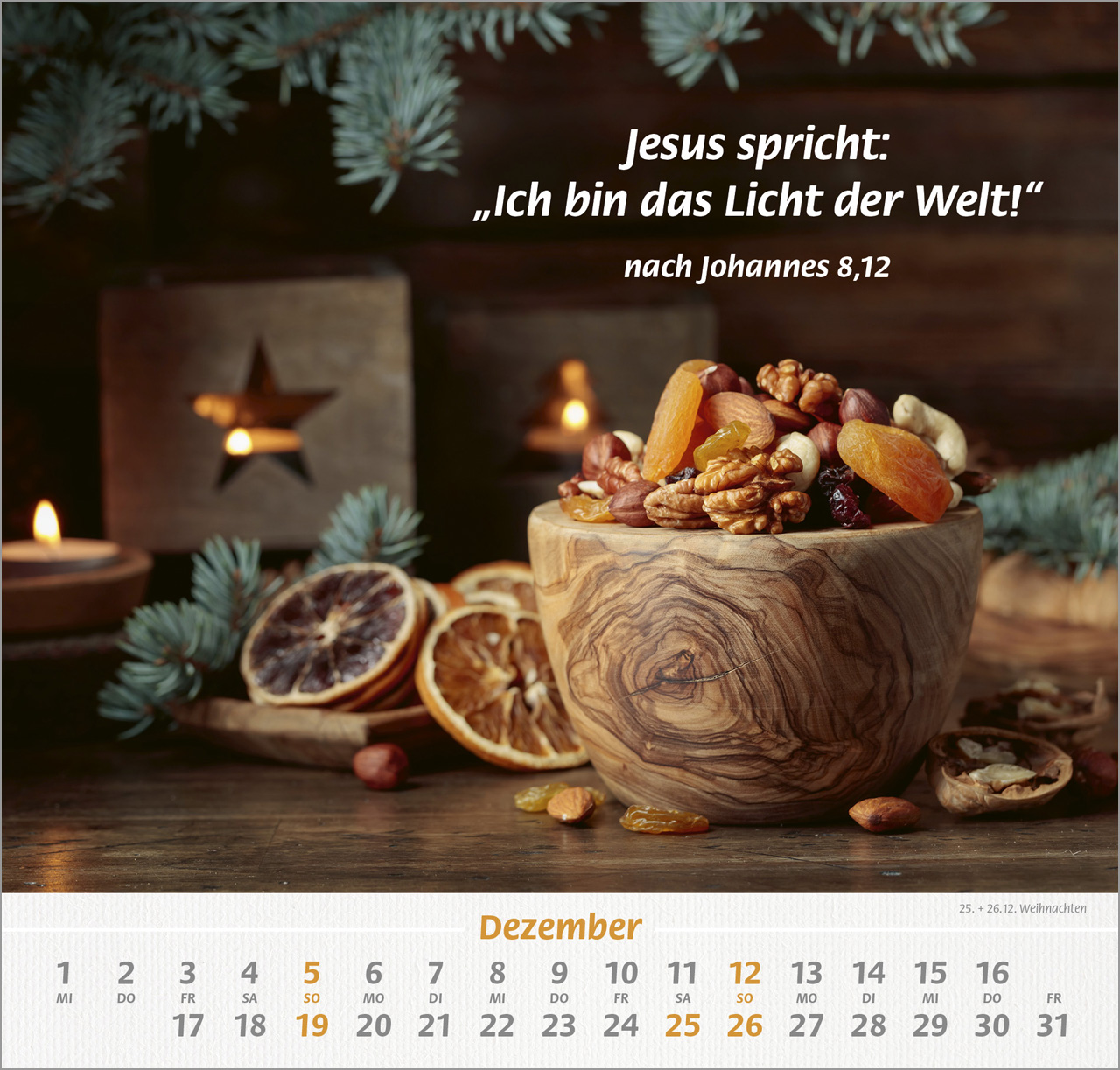 Denn du bist bei mir 2027 – Wandkalender