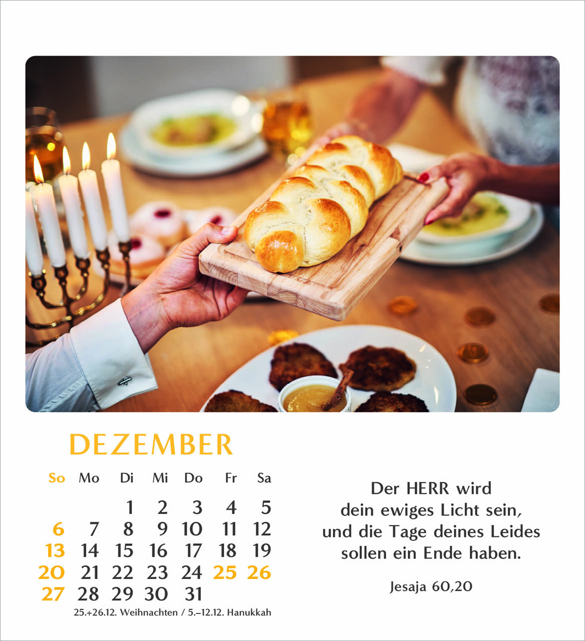 Geliebtes Israel Tischkalender 2026 Geliebtes Israel Tischkalender 2026