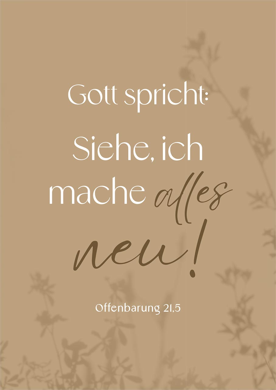 Poster Jahreslosung Schattenspiel A3