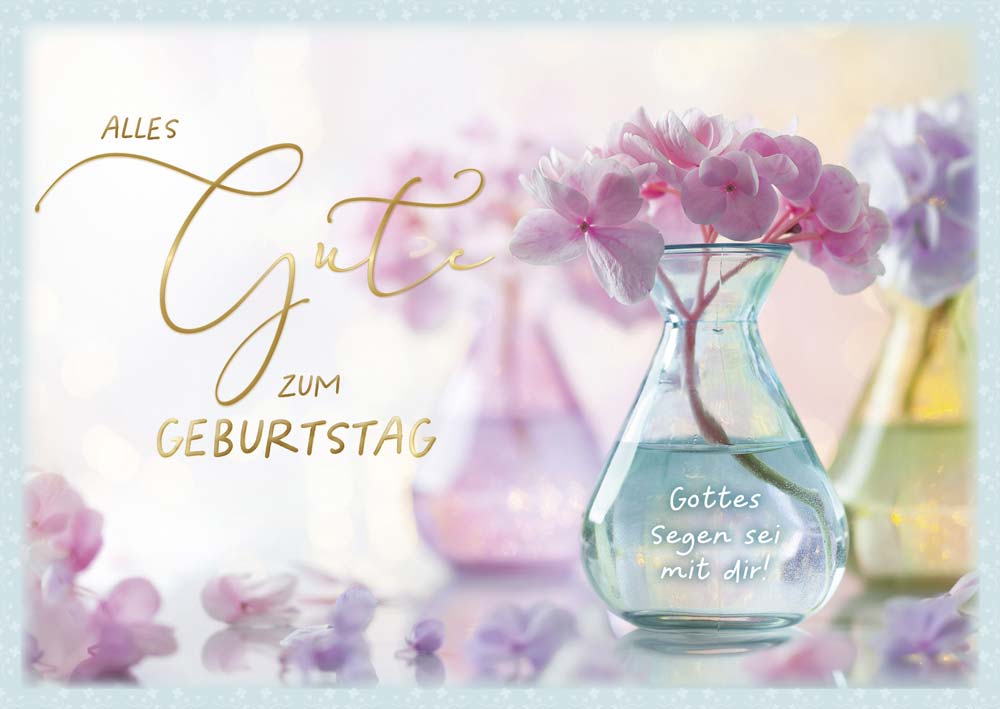 Postkartenbox Geburtstag Kaffeetasse