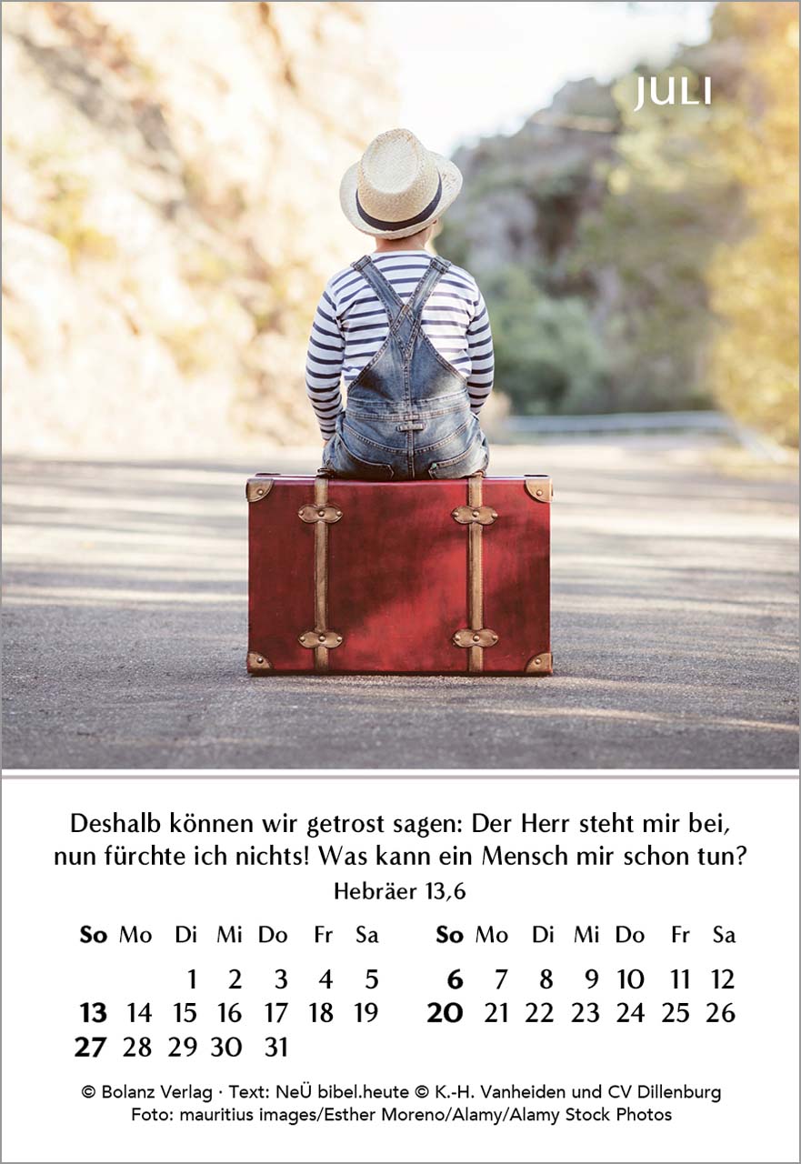 Ein Jahr der Freude Mini-Kalender