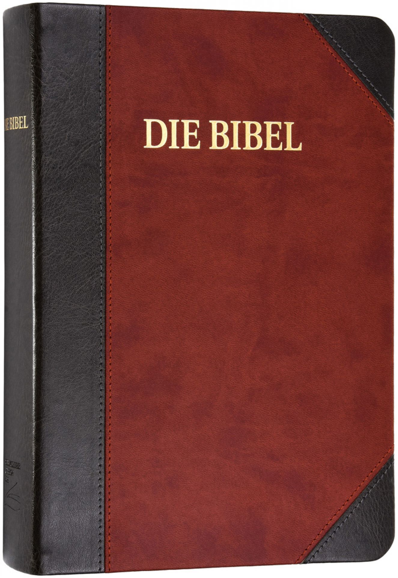 Schlachter 2000 - Großdruckausgabe, grau/braun, flexibel