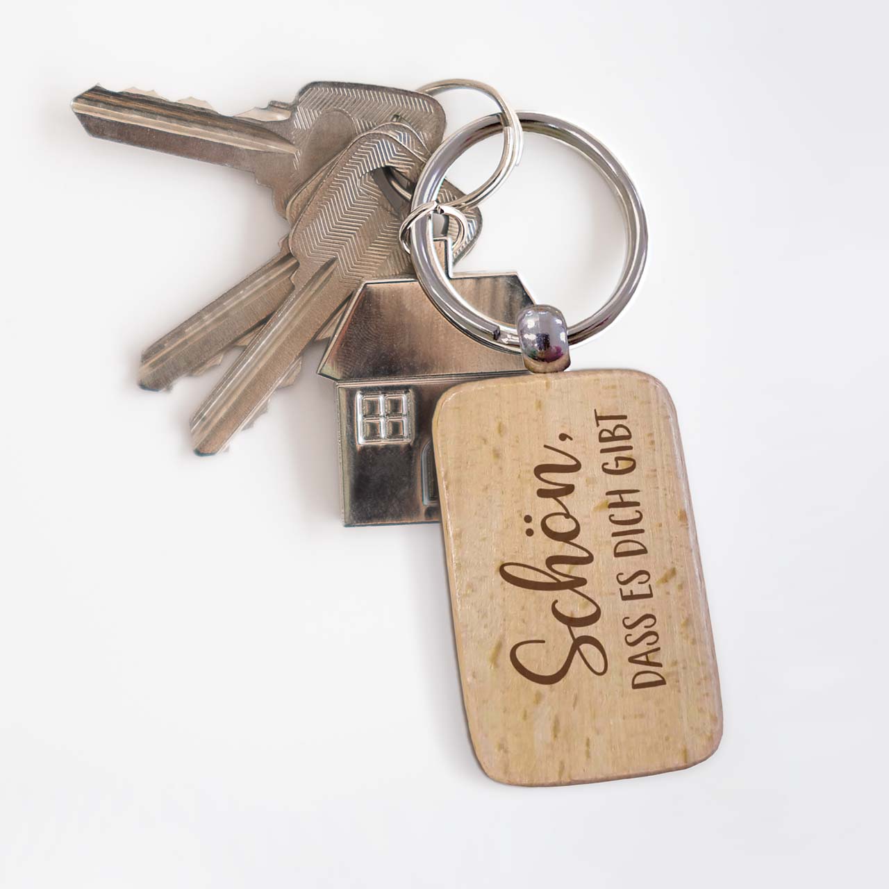 Schlüsselanhänger Schön, dass es dich gibt