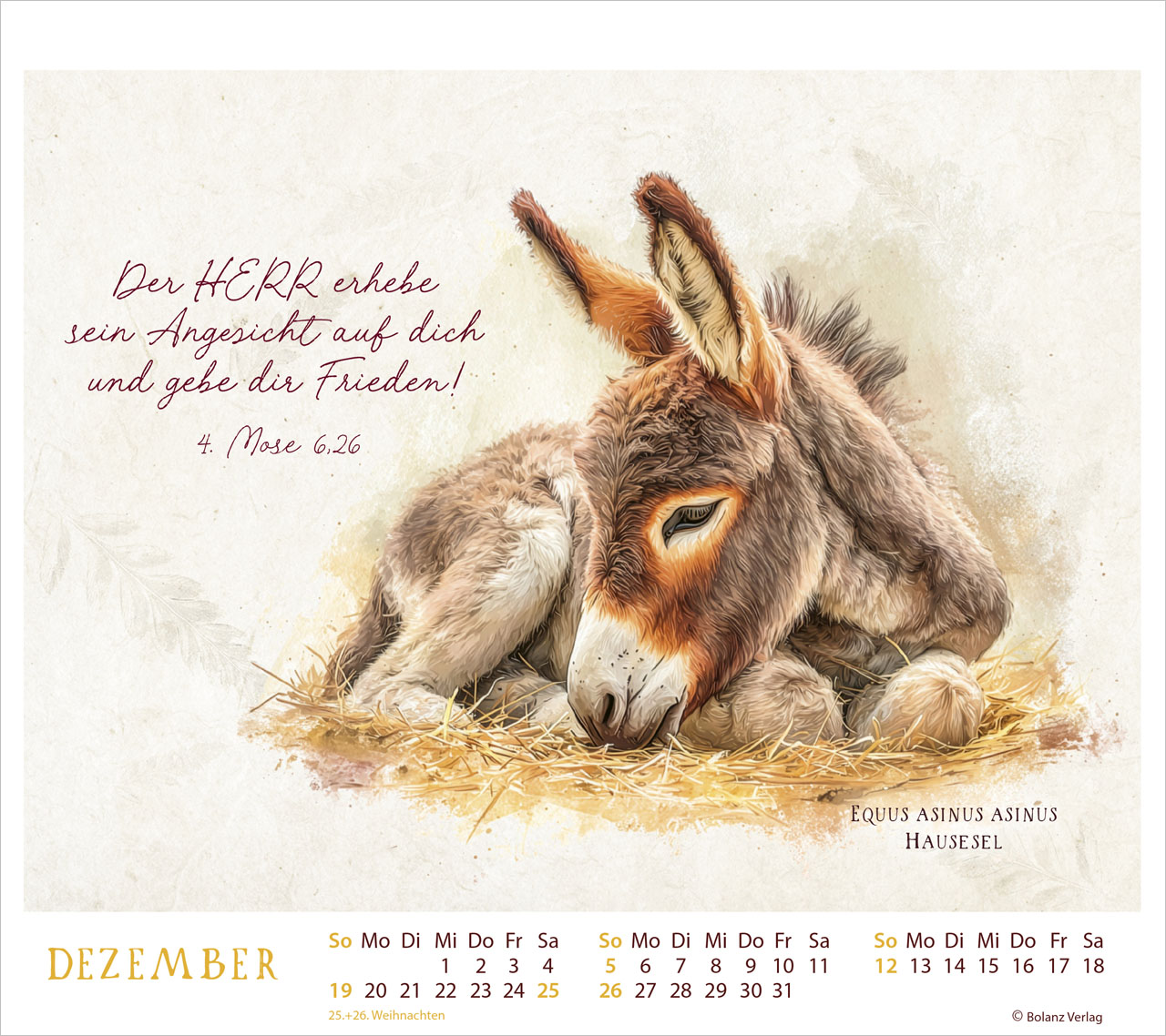 MeisterWerke des Schöpfers 2027 – Tischkalender