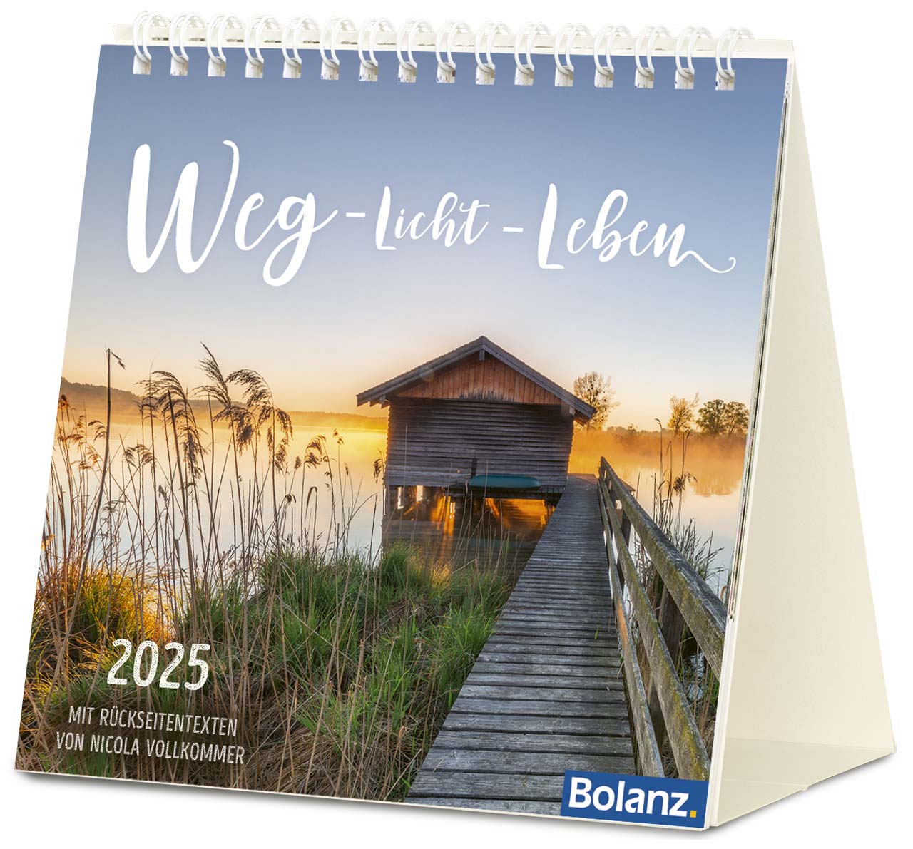 Weg-Licht-Leben 2025 - Tischkalender