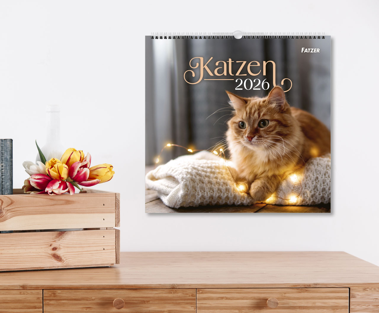 Katzen Wandkalender 2026