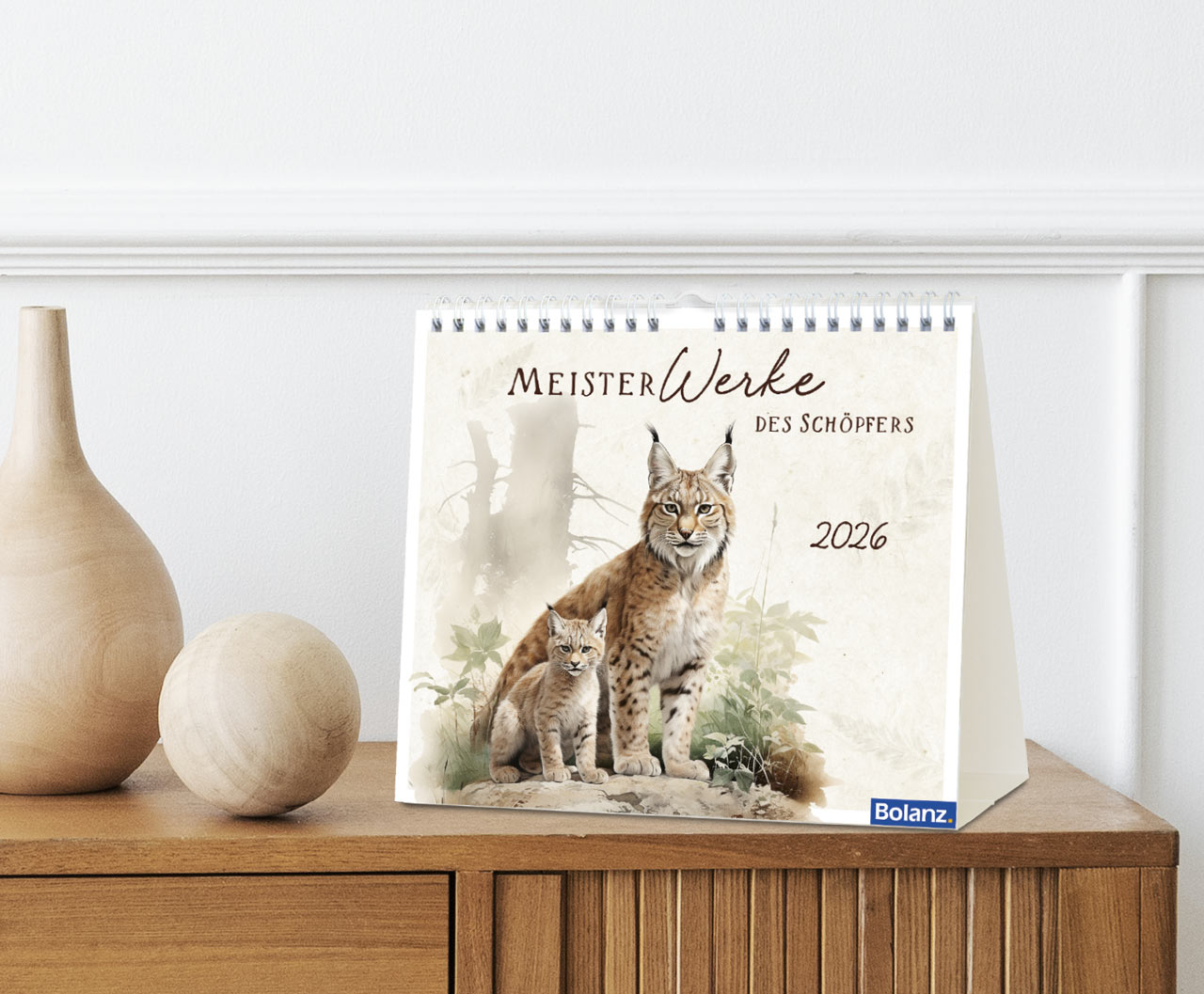 MeisterWerke des Schöpfers 2026 - Tischkalender