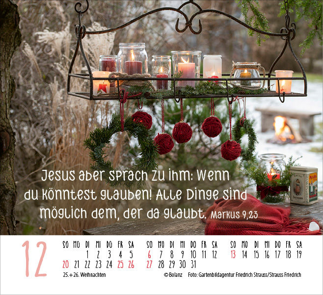 Harmonien für die Seele 2026 - Minikalender