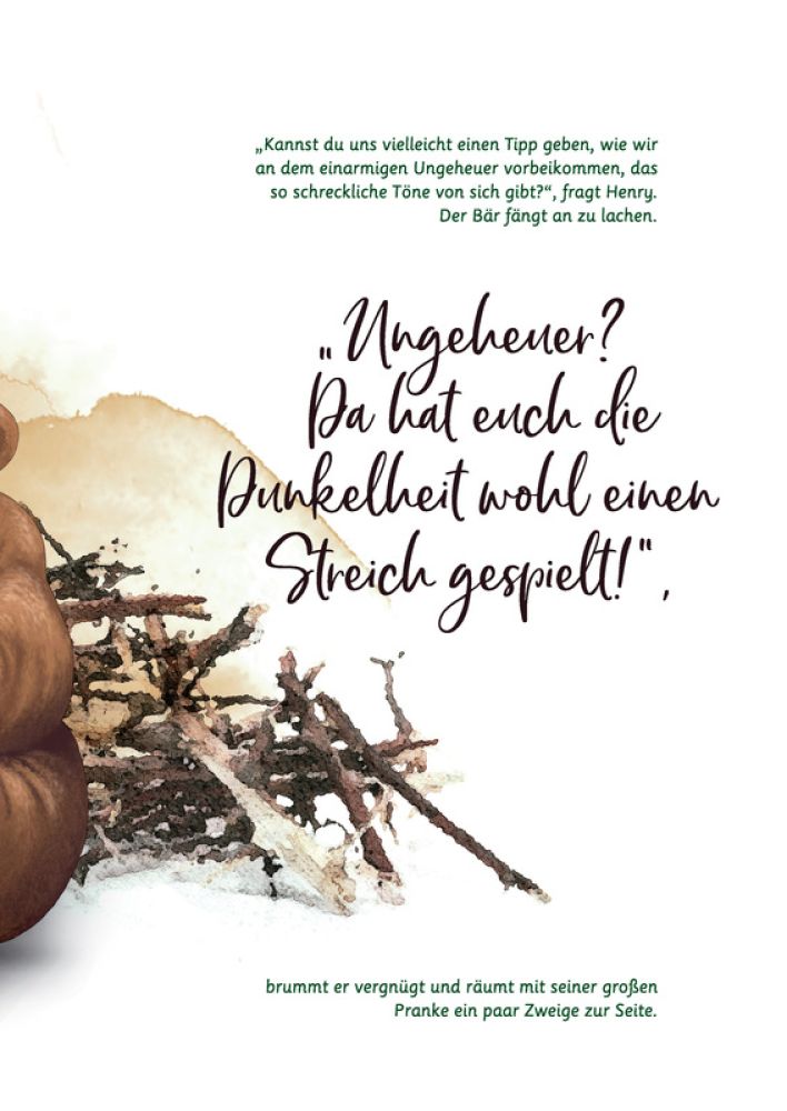 Vom kleinen Waschbären, der sich traute, mutig zu sein