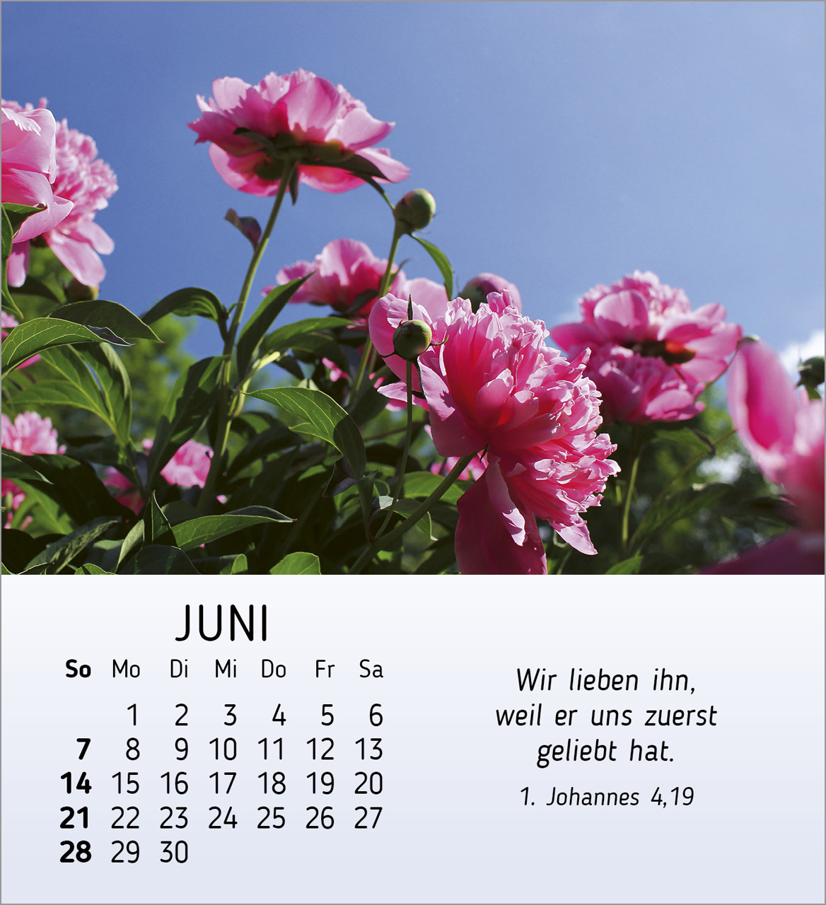 Ich wünsche dir Freude Tischkalender 2026