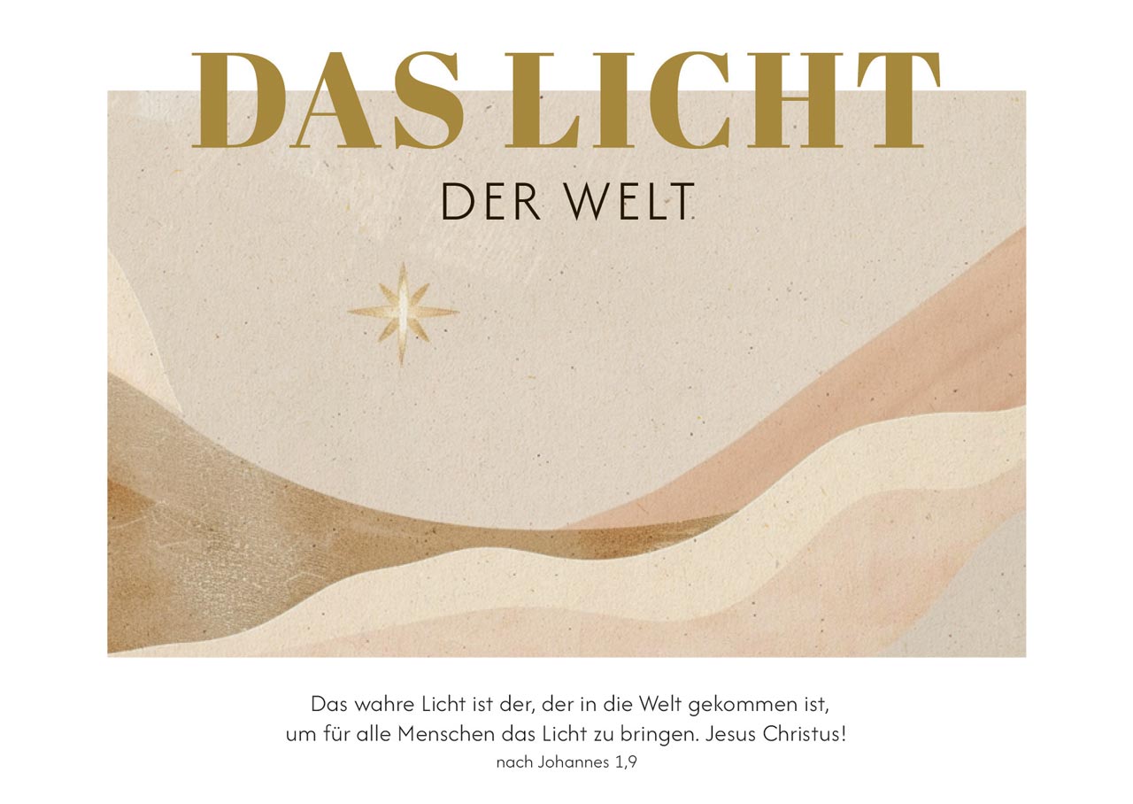 Postkartenbox Weihnachten