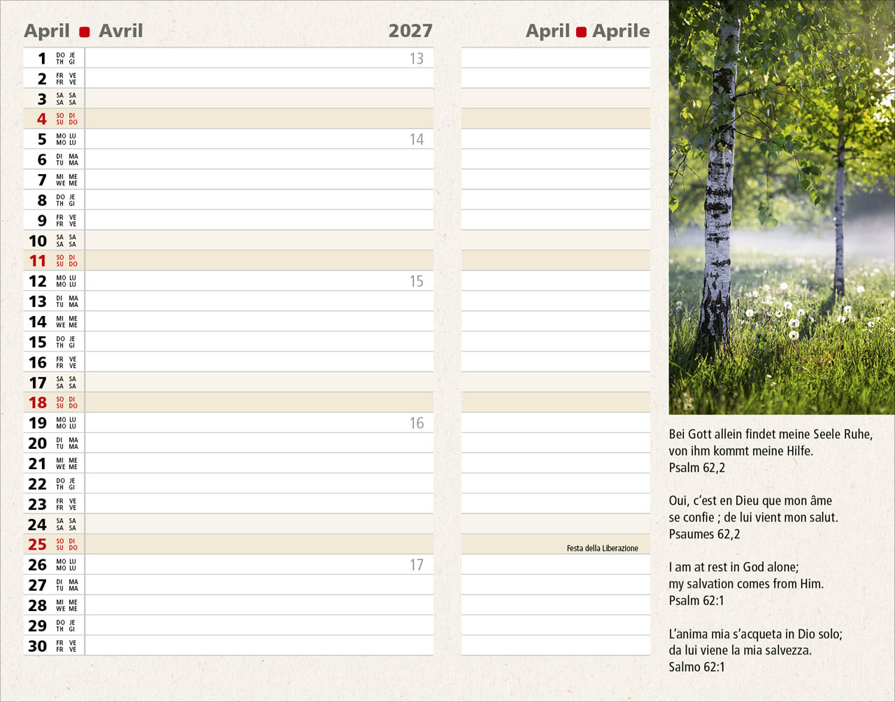 Agenda 2027 – Taschenagenda