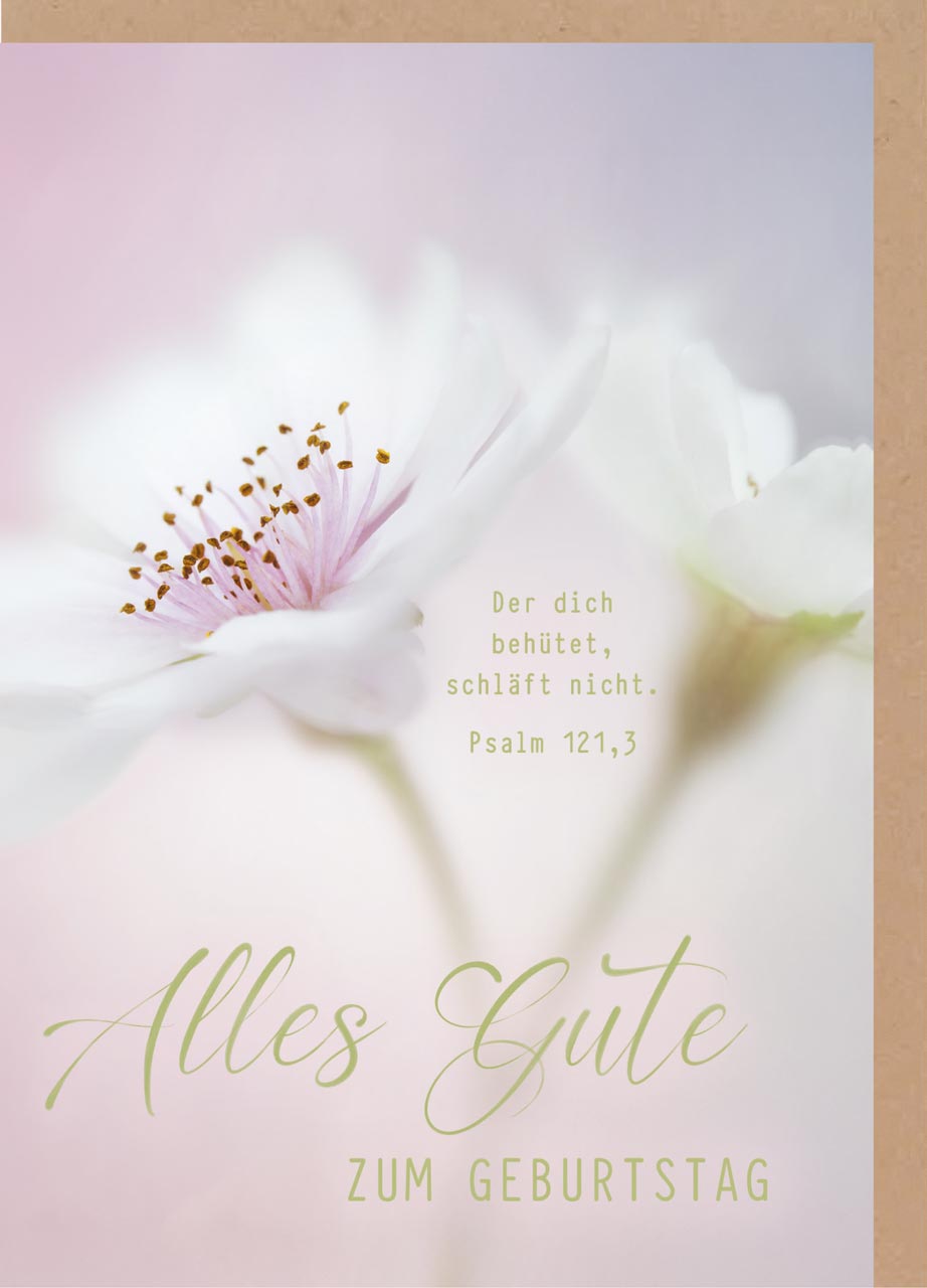 Faltkarte Geburtstag Psalm 121