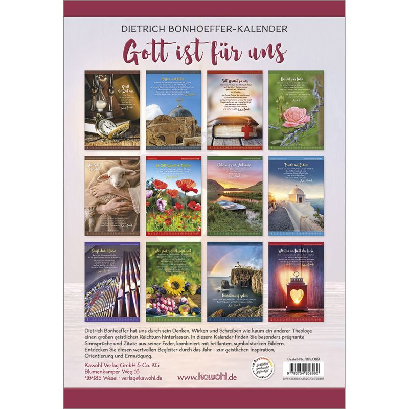 Gott ist für uns 2026