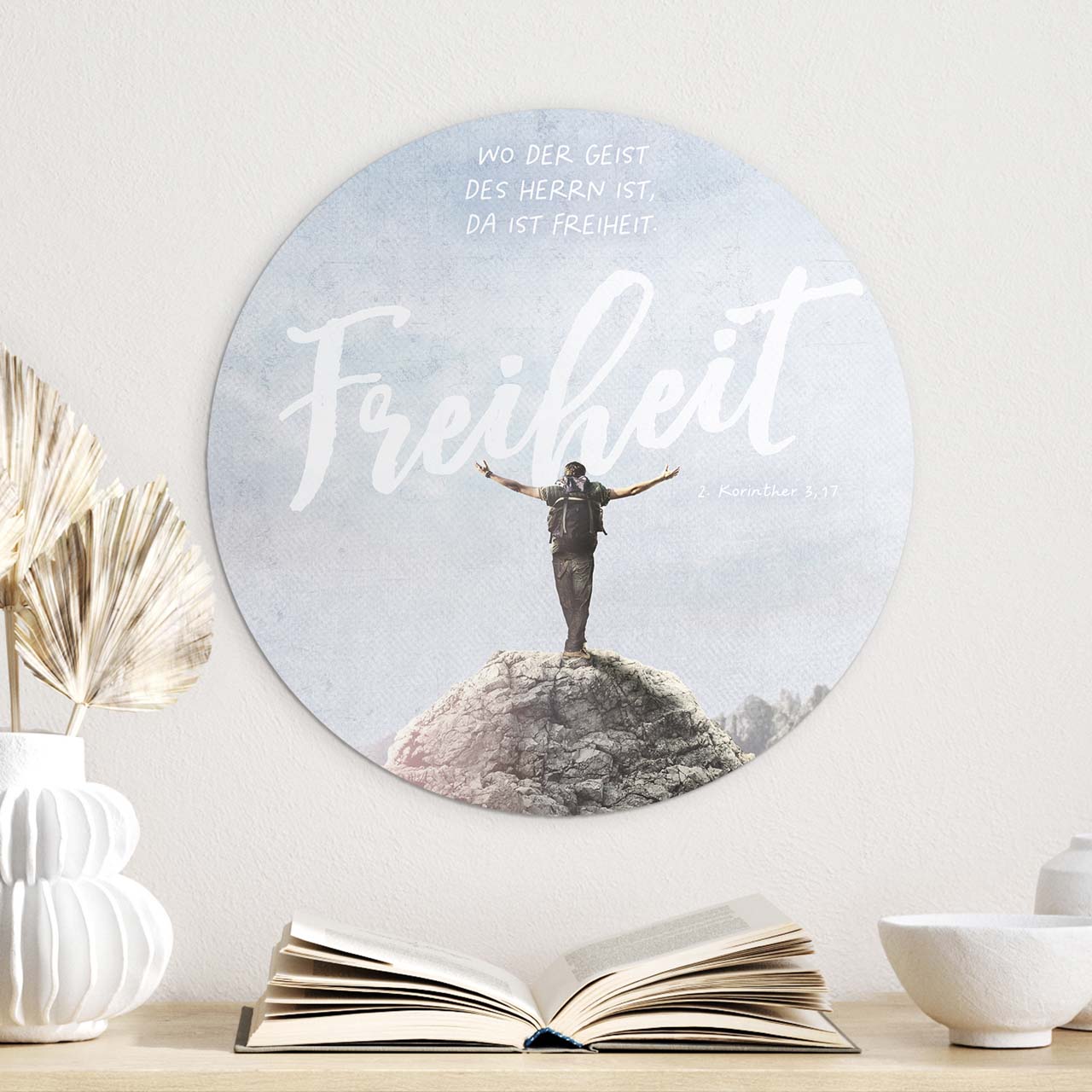 Wandschmuckbild Freiheit 40 cm