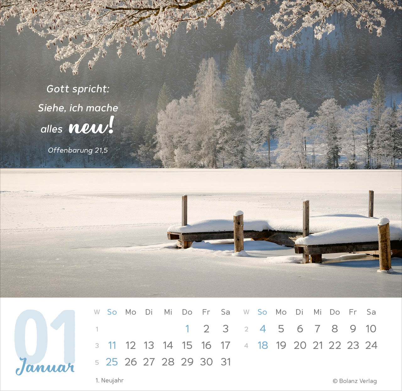 Meine Zeit 2026 - Tischkalender