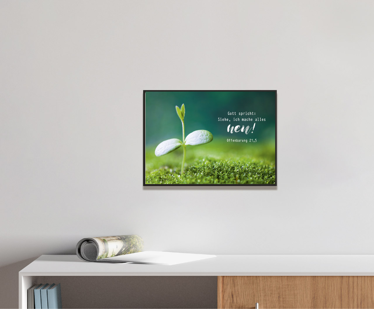 Poster Jahreslosung 2026 Spross A4