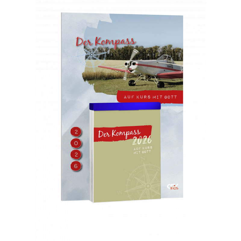Der Kompass 2026 - Abreißkalender