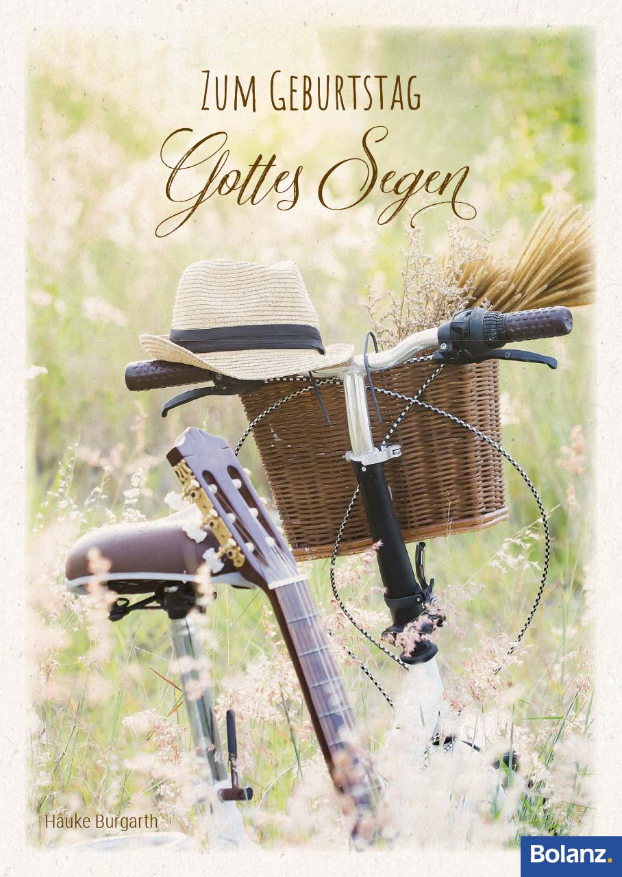 Grußheft - Zum Geburtstag Gottes Segen