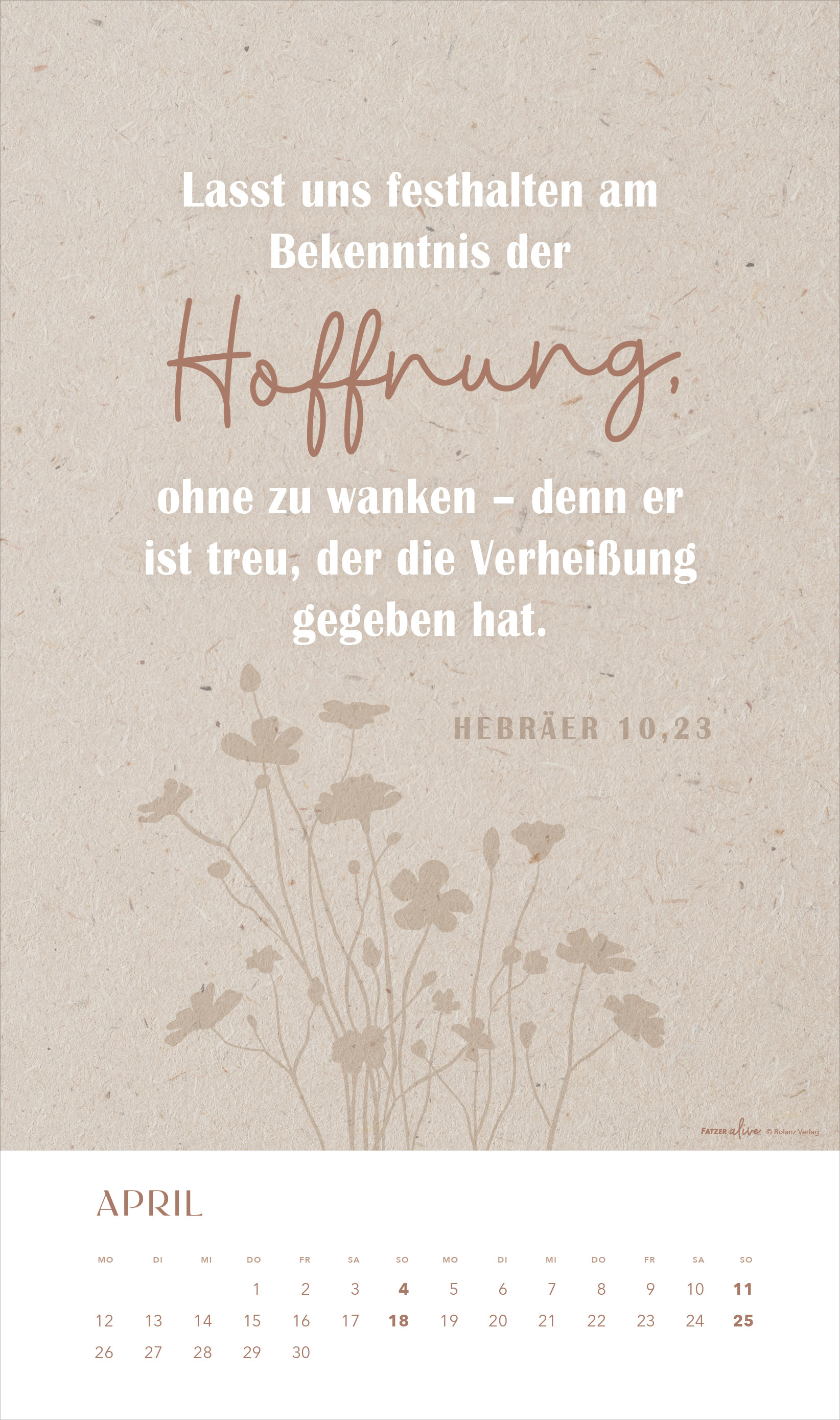 Glaube im Alltag 2027 – Posterkalender