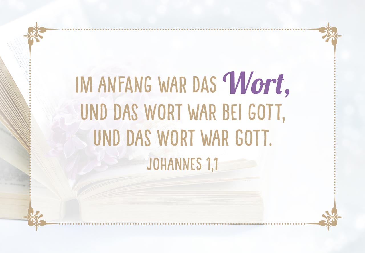 Neujahrslose - Herzliche Worte