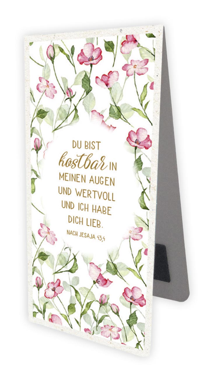 Magnetlesezeichen Du bist kostbar