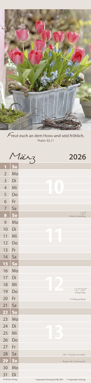Von Mir zu Dir 2026 - Streifenterminer