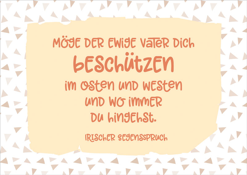 Postkartenbox Segenswünsche
