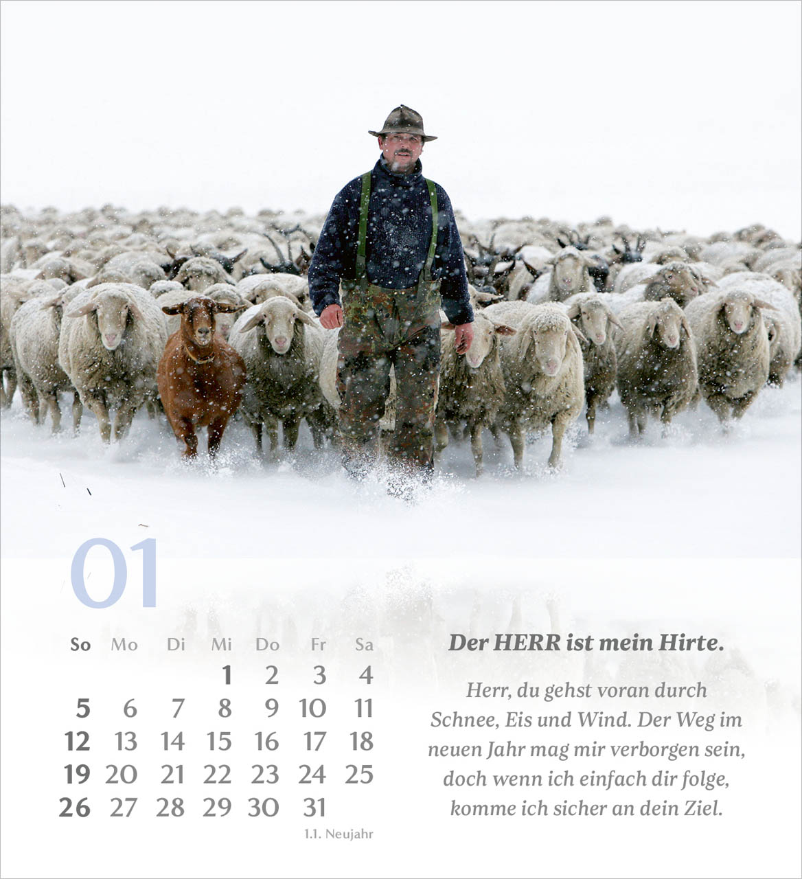 Psalm 23 Tischkalender