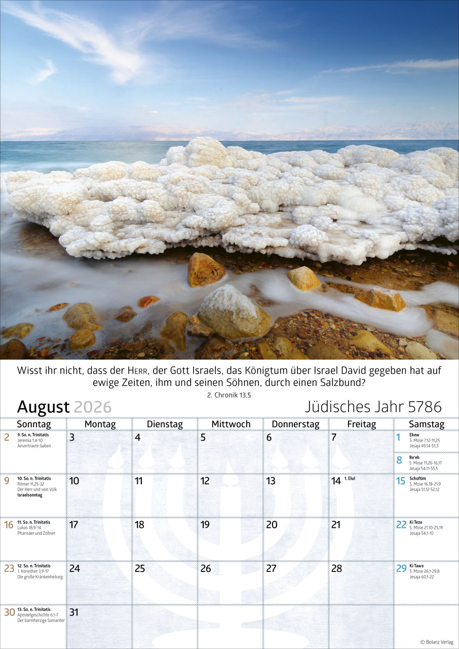 Israel 2026 - Posterkalender