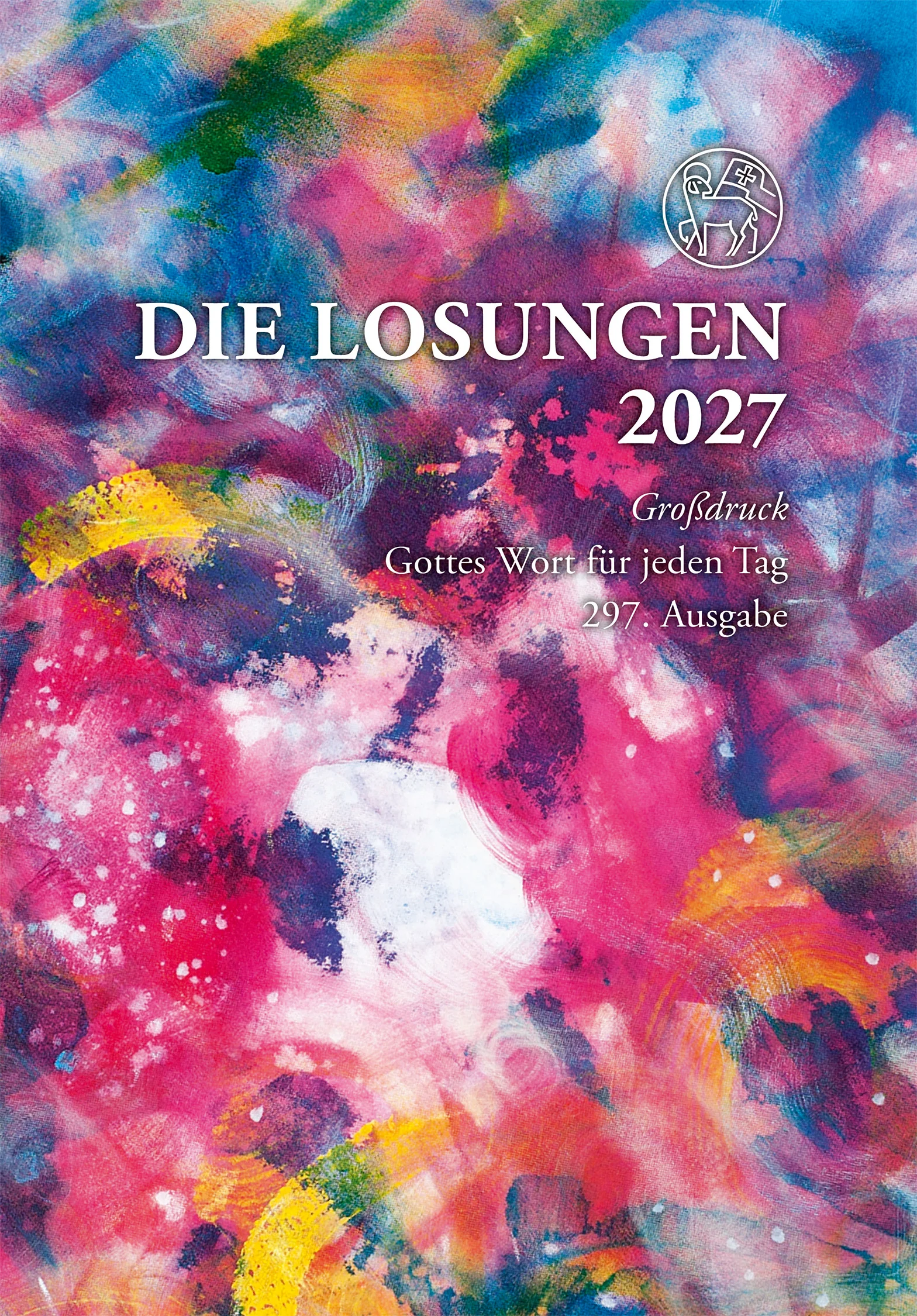 Losungen 2027 bunt, Geschenkausgabe – Großdruck