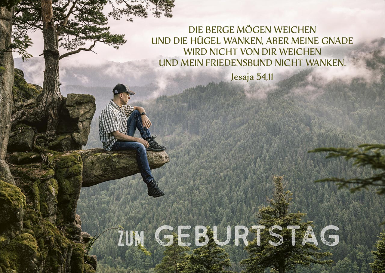 Postkartenbox Alles Gute und Gottes Segen zum Geburtstag