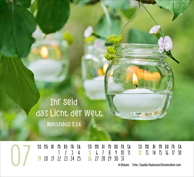 Atempause - Wohin du auch gehst 2026 - Minikalender