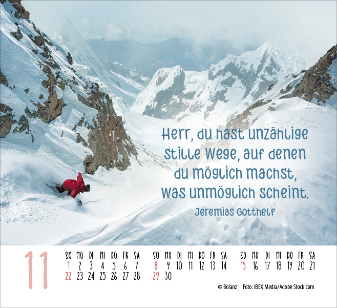 Freiheit 2026 - Minikalender Freiheit 2026 - Minikalender