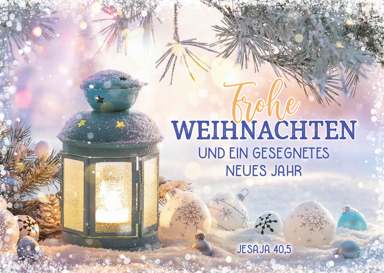 Postkartenbox Besinnliche Weihnachtzeit