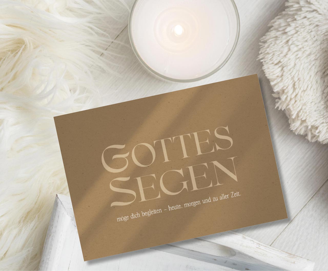 Postkarte heute, morgen und zu aller Zeit